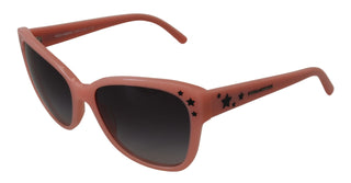 Gafas de sol rosas DG4124 con montura de acetato y estrellas decorativas