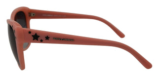 Gafas de sol rosas DG4124 con montura de acetato y estrellas decorativas