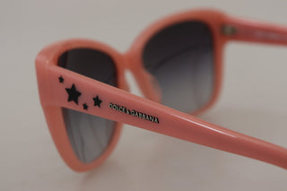 Gafas de sol rosas DG4124 con montura de acetato y estrellas decorativas