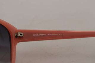 Gafas de sol rosas DG4124 con montura de acetato y estrellas decorativas