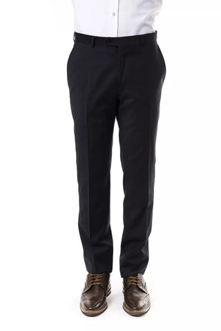 Pantalones de lana gris para hombres