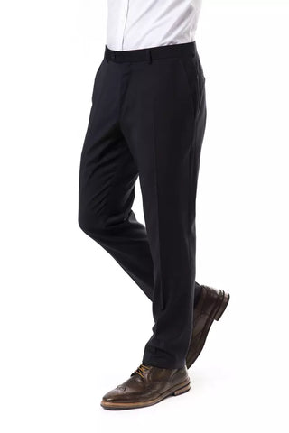 Pantalones de lana gris para hombres