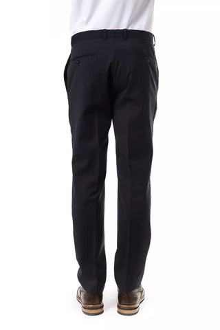 Pantalones de lana gris para hombres