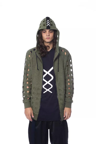 Army-Baumwollpullover für Herren