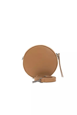 Braune Damen-Umhängetasche aus Leder