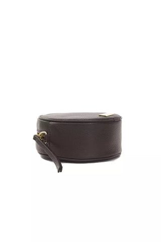 Braune Damen-Umhängetasche aus Leder