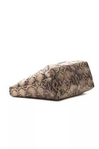 Braune Damen-Schultertasche aus Leder