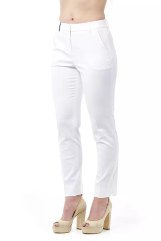 Weiße Baumwolljeans & -hosen