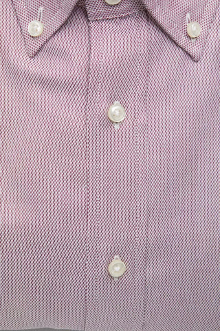 Camisa de algodón para hombre en rojo