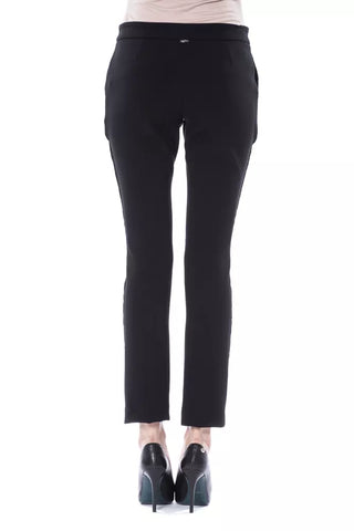 Schwarze Marabu Damenhose