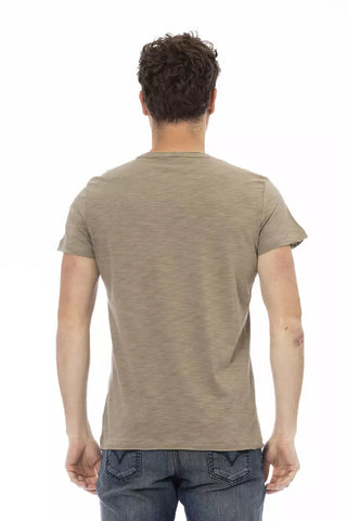 "Grünes Baumwoll-Herren-T-Shirt"