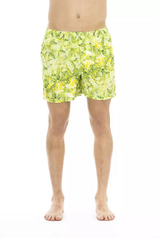 Bañador verde de poliéster para hombre  