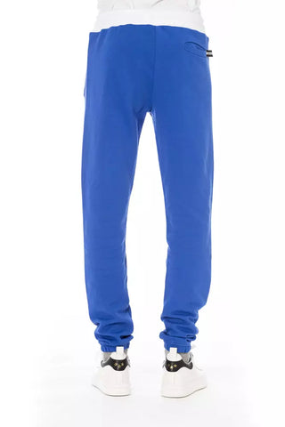 Blaue Herren-Sporthose aus Baumwolle
