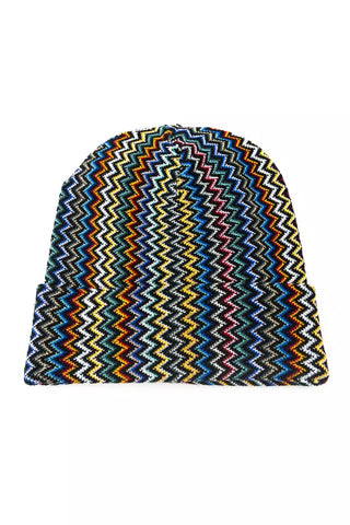Sombrero multicolor de lana para hombre