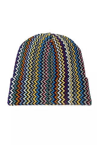 Sombrero multicolor de lana para hombre