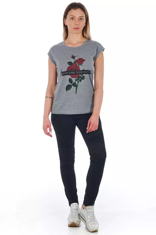 Jeans negros de algodón para mujer
