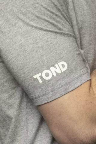 Gray Cotton Men T-Shirt