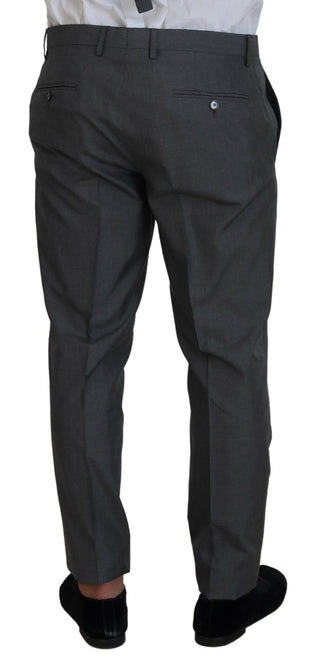 Gray MARTINI 3 Piece Slim Fit Suit