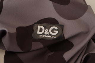 Grau gemusterte Polyester-Taucheranzug-Bademode