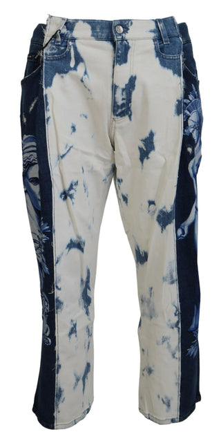 Blue Ceasar Denim Cotton Loose Fit Jeans