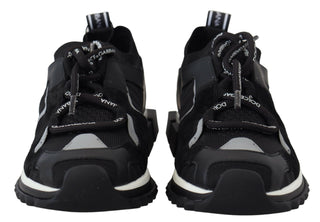 Schwarze Mesh Sorrento Trekkingschuhe