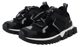 Schwarze Mesh Sorrento Trekkingschuhe