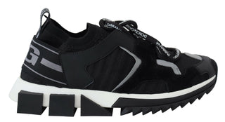 Schwarze Mesh Sorrento Trekkingschuhe
