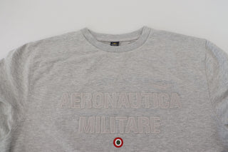Sudadera gris para hombre tipo pulóver