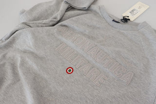 Sudadera gris para hombre tipo pulóver