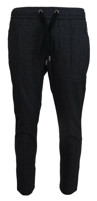 Pantalones jogger de algodón gris para hombre
