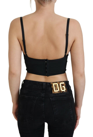 Pinkes bauchfreies Bustier-Korsett-Oberteil mit Leopardenmuster