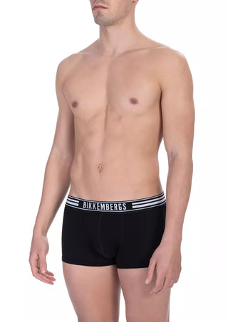 Pack de bóxers negros de algodón para hombre