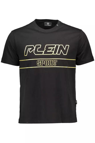 Camiseta de algodón negro