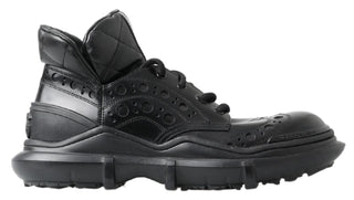 Schwarze Stiefeletten aus Leder für die Freizeit