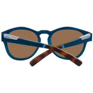 Blaue Plastiksonnenbrille