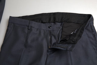 Traje MARTINI azul de 2 piezas y doble botonadura