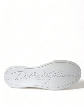 White Love Patch Portofino Classic Sneakers Shoes