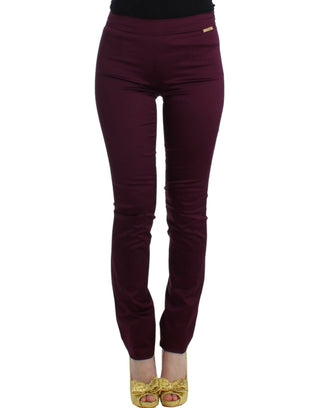 Lila schmale Hose