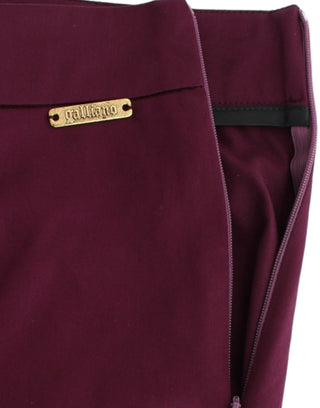Lila schmale Hose