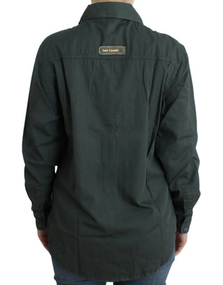 Camisa de botones gris