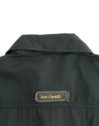 Camisa de botones gris
