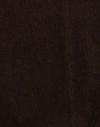 Brauner Rundhals-Pullover