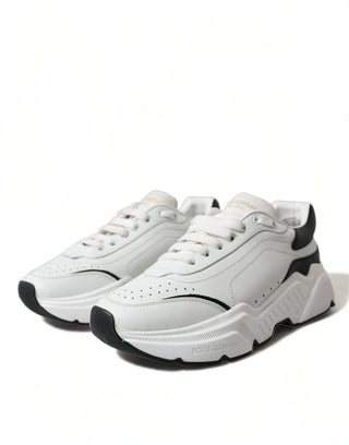 Zapatillas Daymaster blancas y negras de corte bajo  