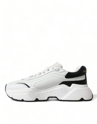Zapatillas Daymaster blancas y negras de corte bajo  