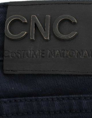 Jeans de pierna recta azul
