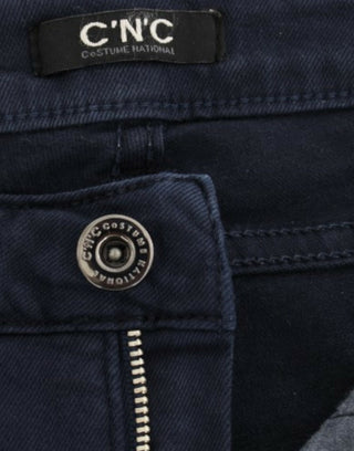 Jeans de pierna recta azul