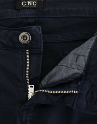 Jeans de pierna recta azul