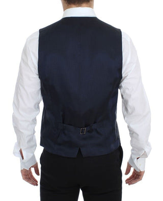Chaleco de Vestido Formal Gris Elástico