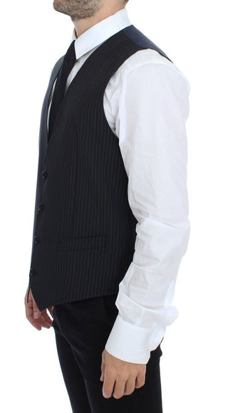 Chaleco de Vestido Formal Gris Elástico