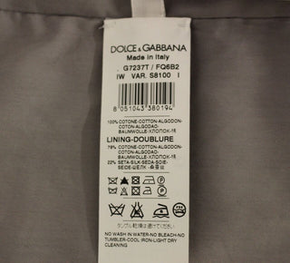 Chaleco de vestido de ajuste slim de algodón gris